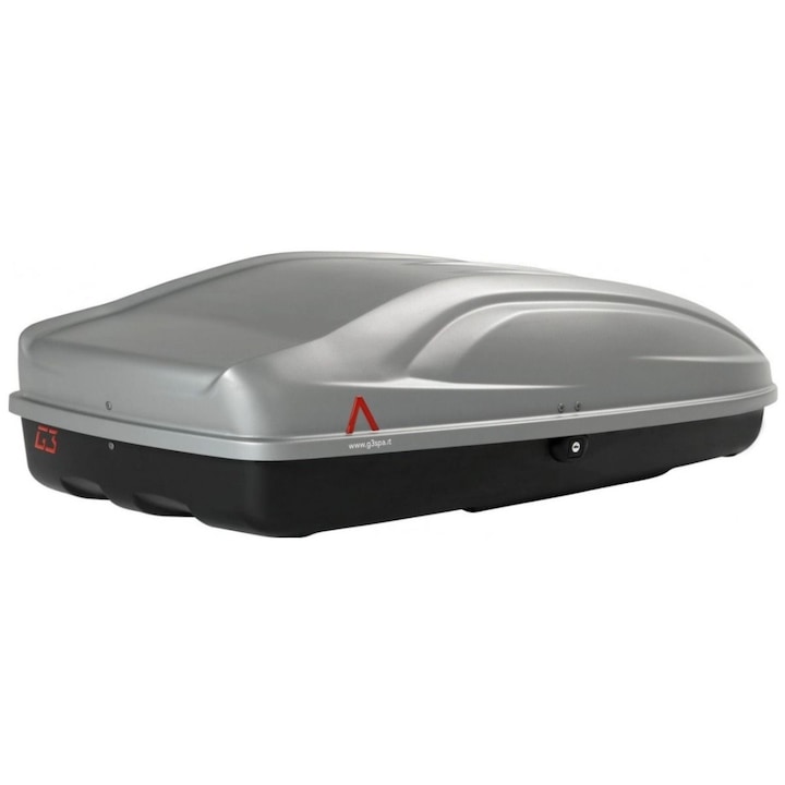 Кутия за багажник G3 Absolute 400 Glossy grey, 146.2x86.7x37.5cm, 330L