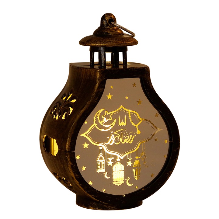 Decoratiuni Ramadan Enforose Mini Felinar Lumina