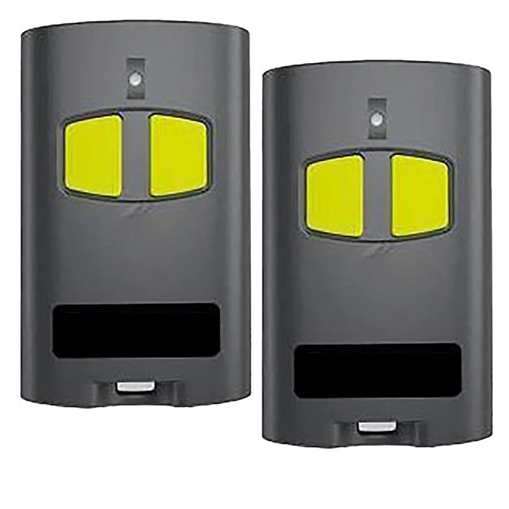 Telecomanda pentru usi de garaj 433MHz TO.GO 2VA/4VA, TO.GO 2WV/4WV, IO.2WV LO.T2WMR, T2 WV, T4 WV, Cupido-2, Cupido-4, 2 canale, cod rulant, 12g