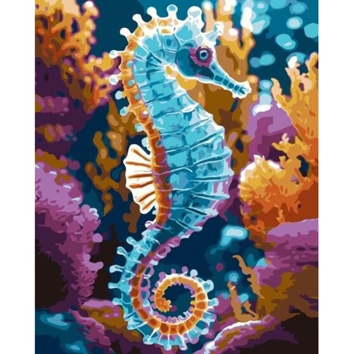 Pictura dupa numere - Sea Dragon 40x50cm