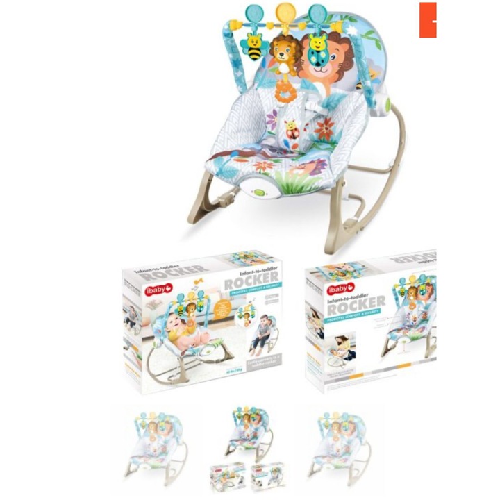 2 az 1-ben rocker zenével és vibrációval