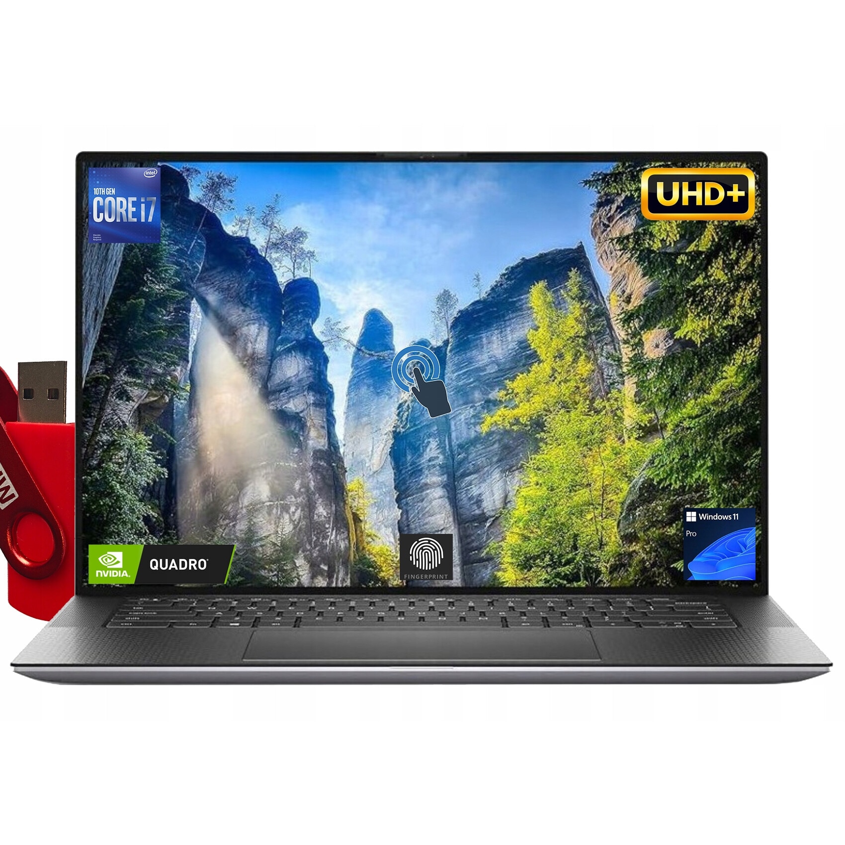 dell precision 5550 i7 10850H 15.6インチ4K+ Dell Precision 5550 15.6