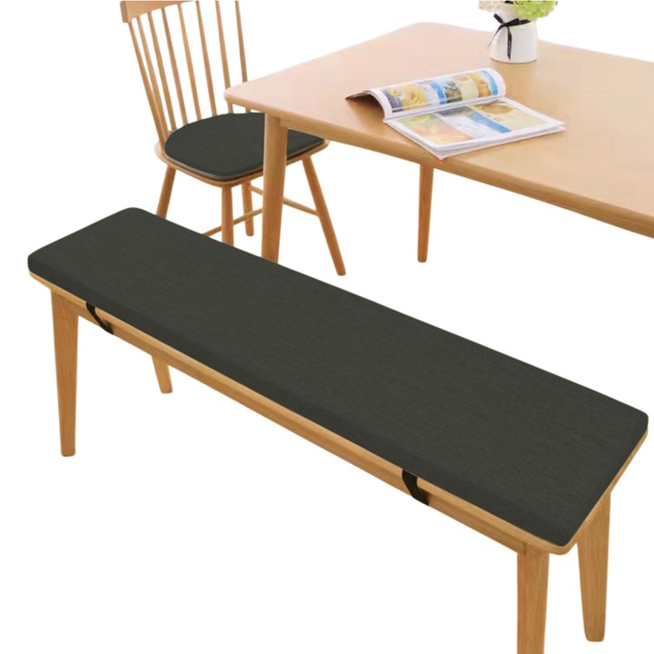 Perna decorativa Enforose, set perne pentru banca, 5cm grosime, diverse culori, 80x45x5cm