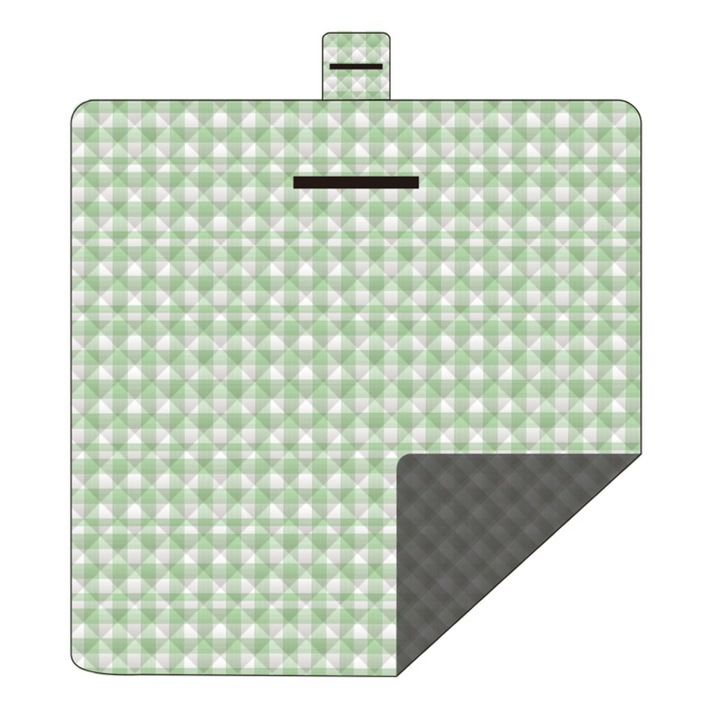 Постелка за пикник Enforose, водоустойчива, 200x200cm, за 4-8 човека, многоцветна, лесна за почистване