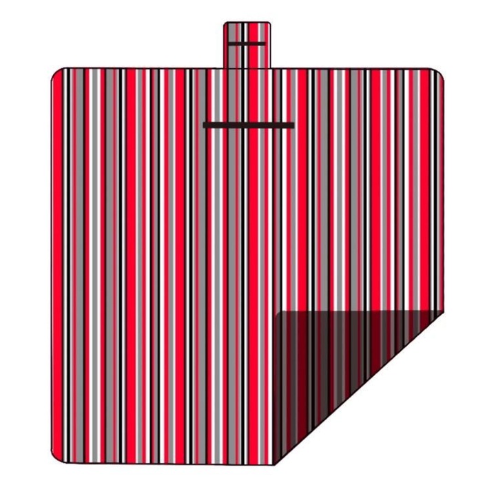 Saltea picnic Enforose, impermeabila, 200x200cm, pentru 4-8 persoane, usor de curatat, portabila, multicolora