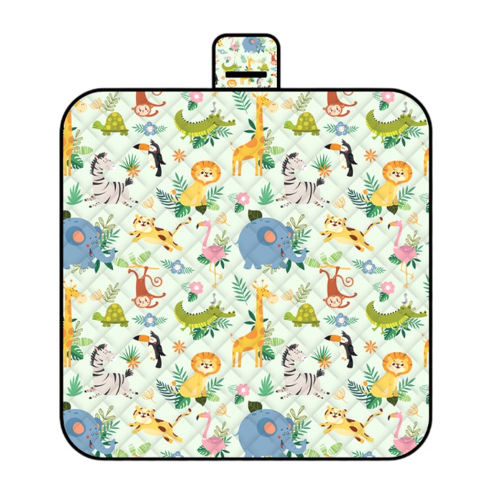 Постелка за пикник Enforose, водоустойчива, различни цветове, лесно транспортиране, 200x200 см