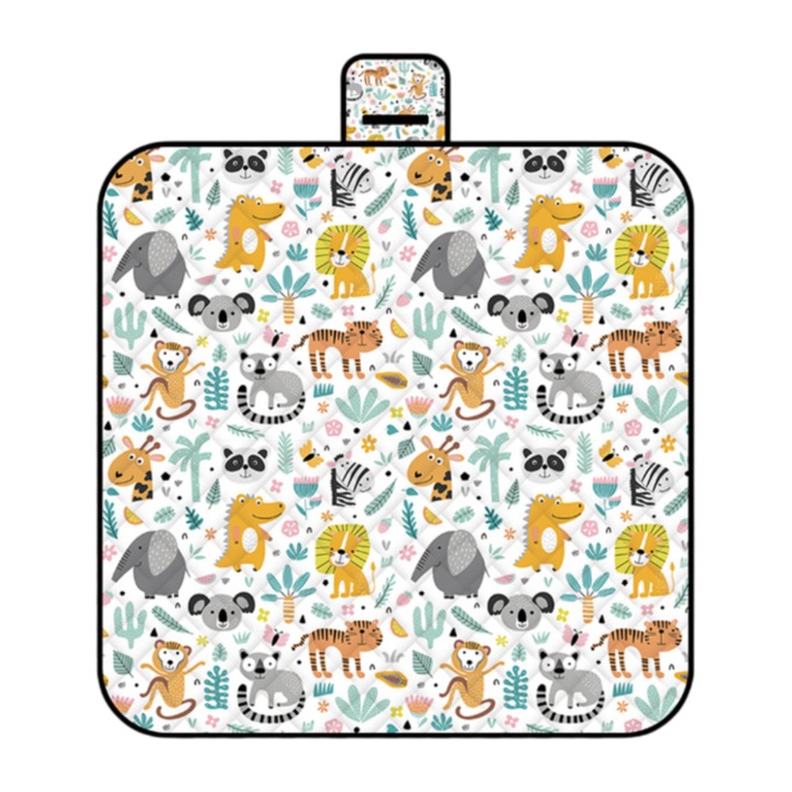 Постелка за пикник Enforose, водоустойчива, 150x200см, за 2-5 човека, лесна за транспортиране, различни цветове