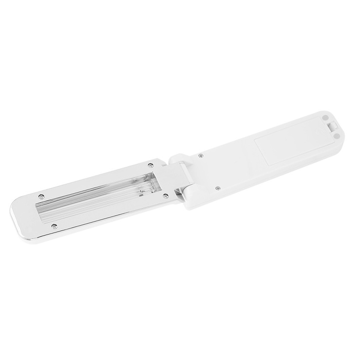 Преносима сгъваема UVC лампа Peysaitr, USB захранване, 24x3.5x1.5cm, 2 тръби, 8000 часа живот