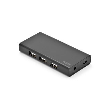 HUB USB 2.0, 7 Porturi cu alimentare externa Ednet HUB USB 2.0, 7 Porturi cu alimentare externa Ednet