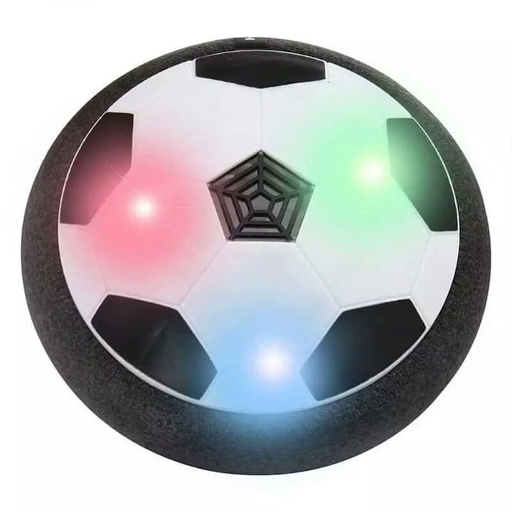 Minge cu Jet de Aer si Lumini - Jucarie Silentioasa si Rezistenta, Multicolor