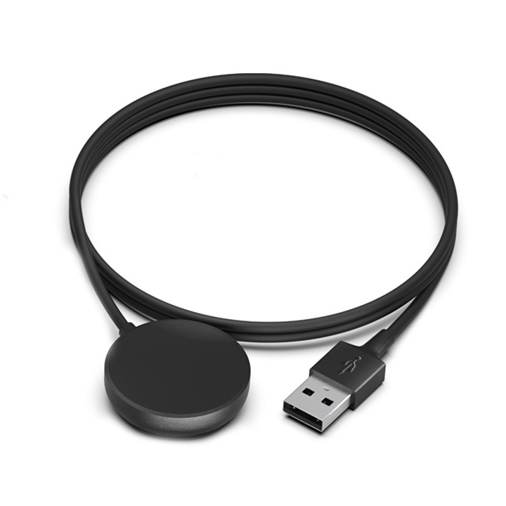 Incarcator magnetic USB pentru smartwatch, Hokretme, negru, compatibil cu Samsung Galaxy Watch 7/Ultra/6/5/4/3/Active 2/1