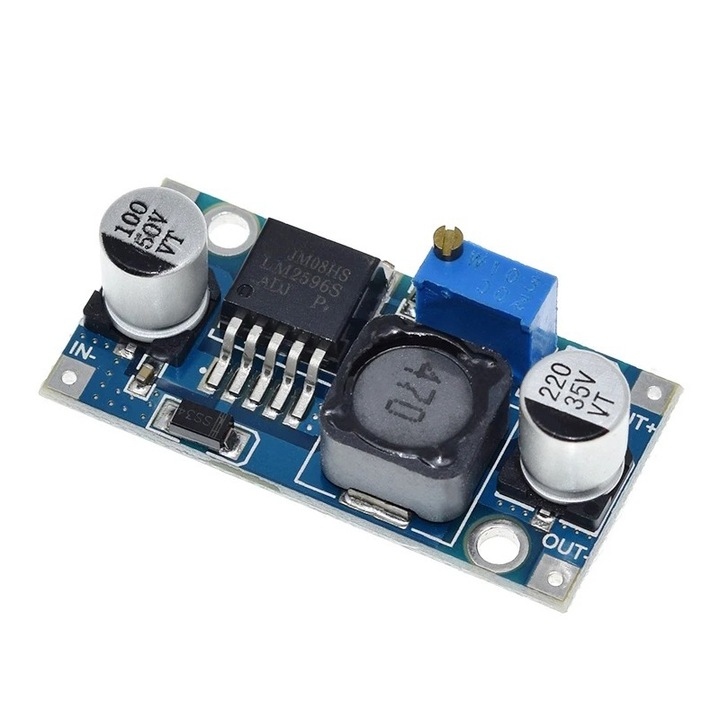Convertor coborator de tensiune step down DC-DC de la 3.2-40V la 1.25-35V