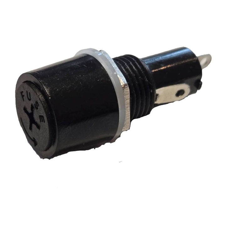 Букса гнездо MF527, Панелен монтаж, Предпазител 5x20mm, 250VAC