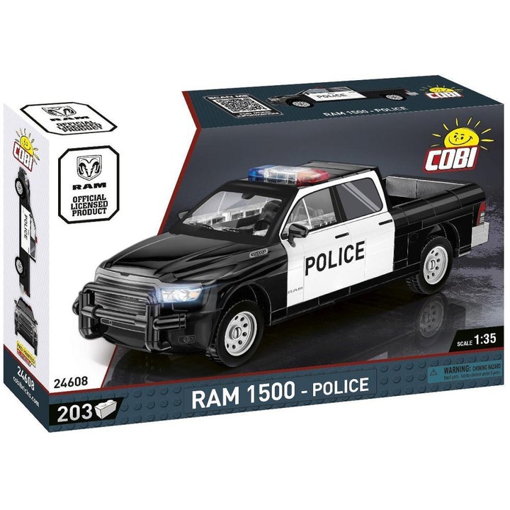 Конструктор RAM 1500 Police, 203 части