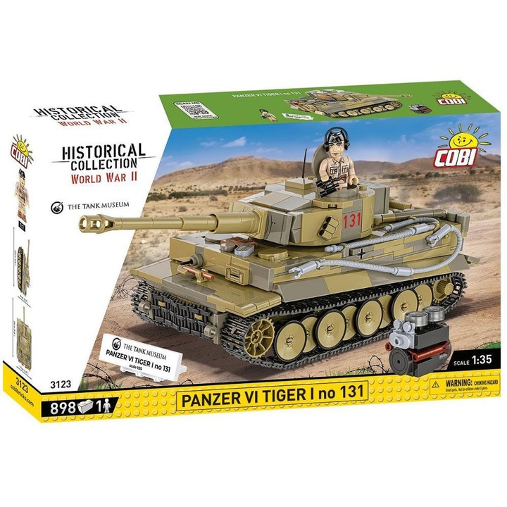 Конструктор Cobi Panzer VI Tiger I no 131, 898 части