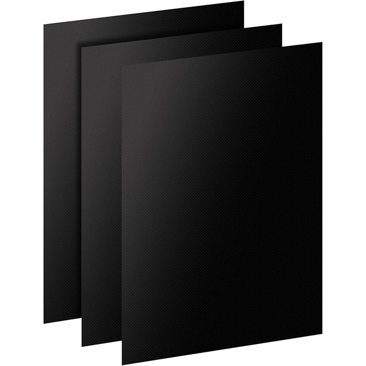 Grill és sütőrács készlet, 33x40cm, fekete, 3db