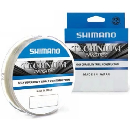 Fir monofilament Shimano Technium Invisitec 300m, 0.185mm 3.3kg, gri