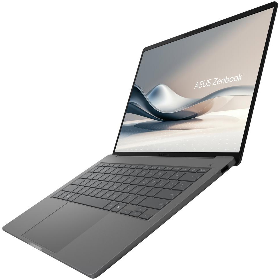 ASUS ZenBook14 Ryzen9 SSD512GB グレー Laptop ASUS Zenbook A14 UX3407RA cu procesor Snapdragon® X Elite