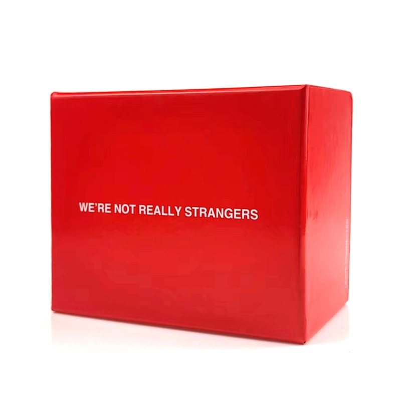 We're Not Really Strangers Jeu de cartes édition adulte – 300 cartes de conversation et cartes génériques - Jeu de fête honnête et amusant pour les soirées de jeu pour adultes, les We're Not Really Strangers Jeu de cartes édition adulte – 300 cartes de conversation et cartes génériques - Jeu de fête honnête et amusant pour les soirées de jeu pour adultes, les