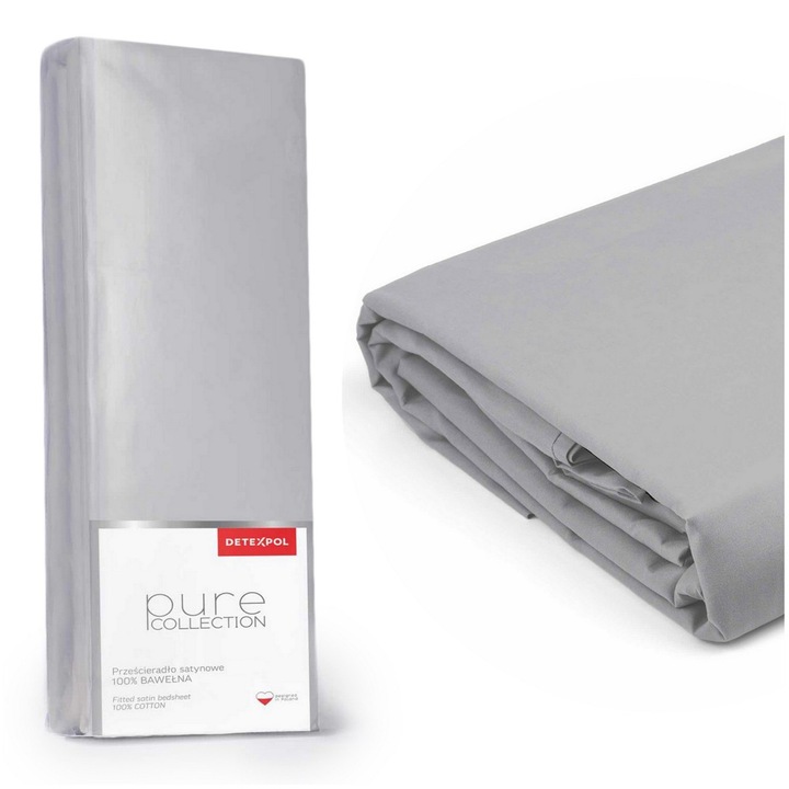 Ágynemű 220 x 200 Szatén gumi nélkül, Pure 05