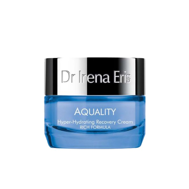 Crema de fata Dr Irena Eris Aquality Hyper-Hydrating Recovery, 50 ml, regenerare, hidratare profunda