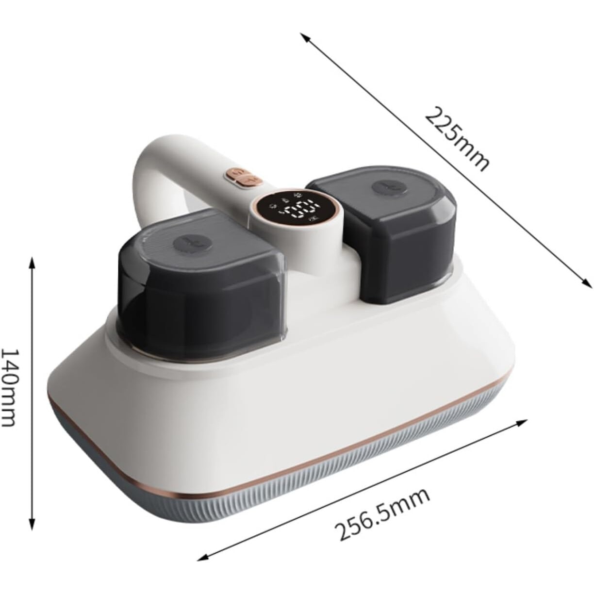 Aspirator de mana, WALALLA, cu filtru HEPA, putere de aspiratie 8500pa, tehnologie ultrasonica, alb