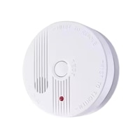 Detector Fum Standalone, Ronic X, Tehnologie Fotoelectrica, Material durabil termoplastic ABS, Idicator LED alarma, Usor de montat, 85 dB, Ø102 mm x H38 mm, 128g, alb