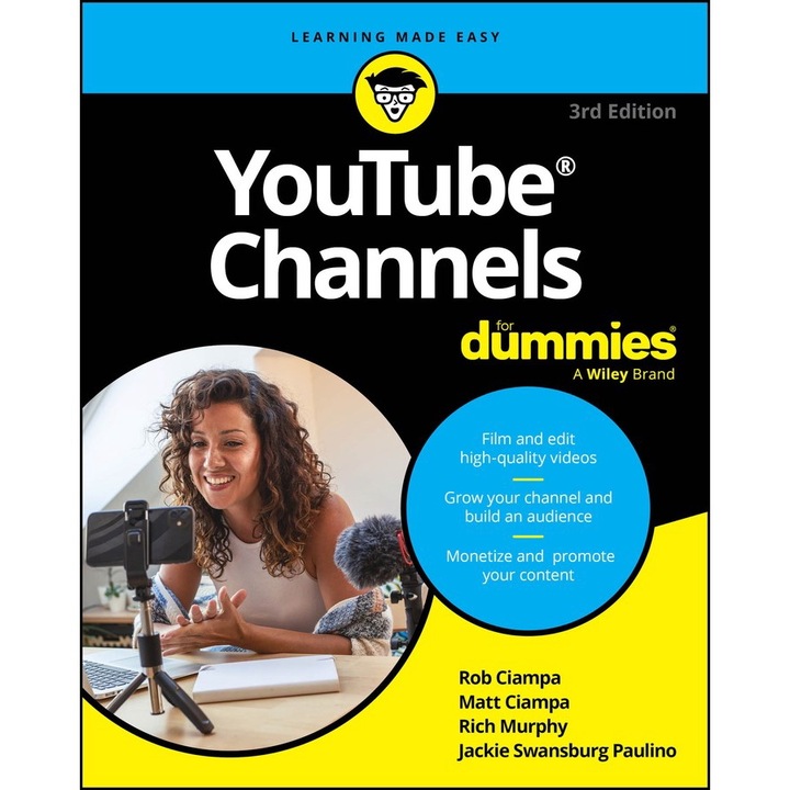 YouTube Channels For Dummies de Rob Ciampa