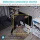 Camera de supraveghere interior IP GENBOLT® -Baby Monitor, 3MP, 2K, 3.6mm, Pan/Tilt, Utilizare Baby Monitor, F2.0, Microfon bidirectional, Night Vision cu infrarosu, Alarma sonora si luminoasa, detectie miscare, urmarire inteligenta, alba