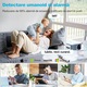 Camera de supraveghere interior IP GENBOLT® -Baby Monitor, 3MP, 2K, 3.6mm, Pan/Tilt, Utilizare Baby Monitor, F2.0, Microfon bidirectional, Night Vision cu infrarosu, Alarma sonora si luminoasa, detectie miscare, urmarire inteligenta, alba