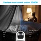 Camera de supraveghere interior IP GENBOLT® -Baby Monitor, 3MP, 2K, 3.6mm, Pan/Tilt, Utilizare Baby Monitor, F2.0, Microfon bidirectional, Night Vision cu infrarosu, Alarma sonora si luminoasa, detectie miscare, urmarire inteligenta, alba