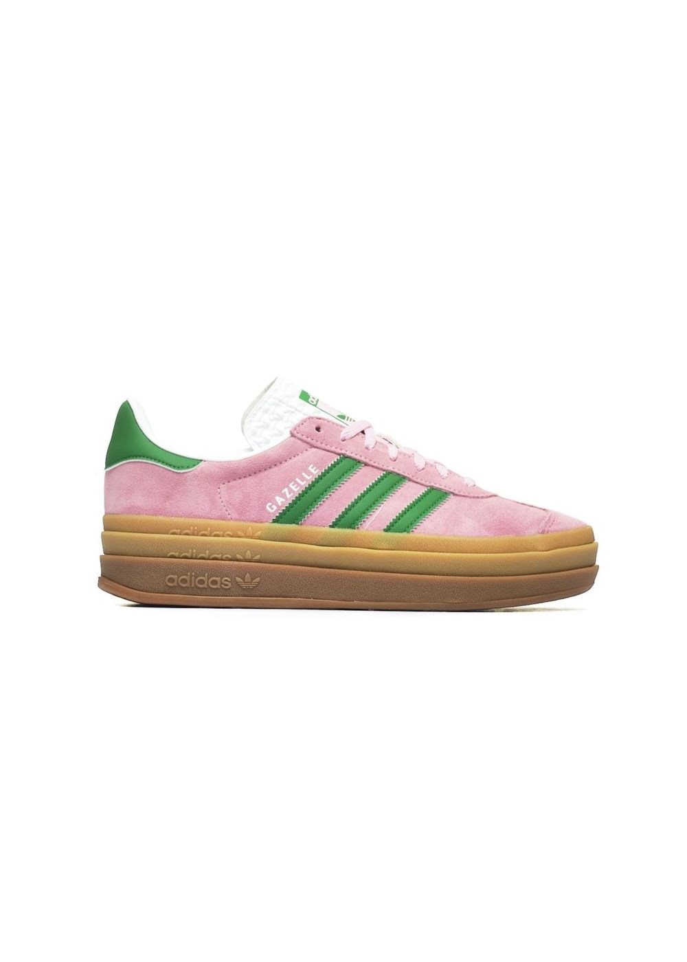 adidas gazelle silver green womens Brown adidas Gazelle Bold Junior main image 1