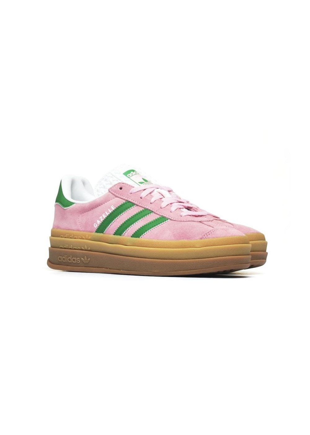 Pantofi dama Adidas Gazelle Bold W, roz, piele naturala, design original,  confort sporit, 41 1/3 EU - eMAG.ro