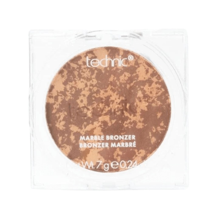 Pudra bronzanta Technic Marble Sun Drenched 7g, efect natural