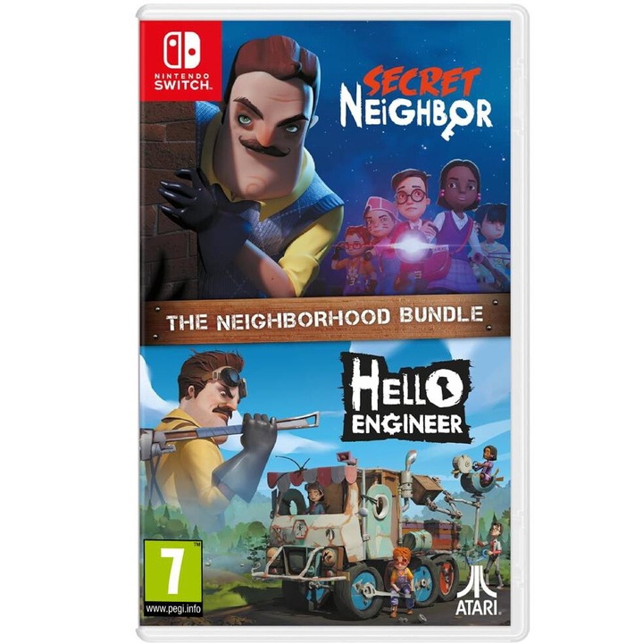 Игра TINYBUILD Secret Neighbor + Hello Engineer The Neighborhood Bundle, за Nintendo Switch
