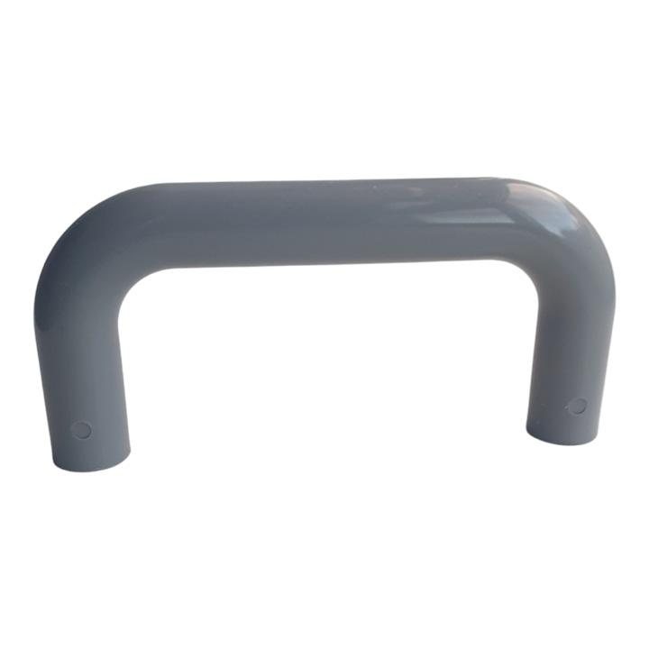 Kilincsek, Metafranc, 65mm, műanyag, szürke, 5 db-os csomag