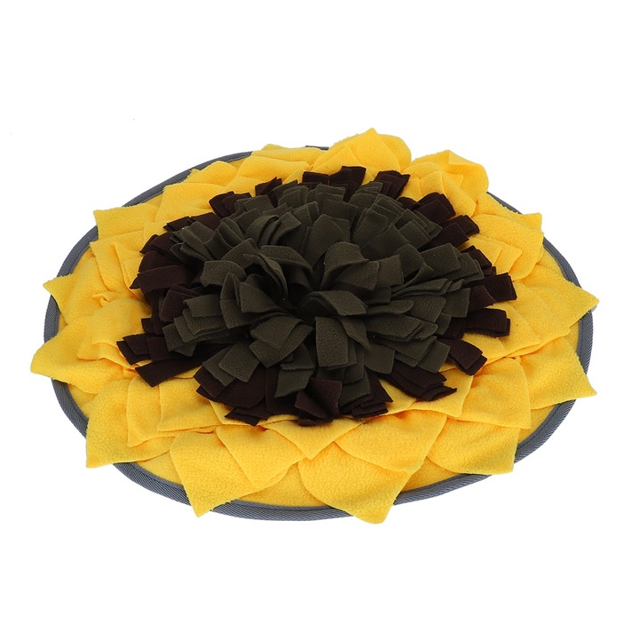 Covor pentru cautarea hranei, Enforose, 46cm, pentru caini si pisici, material din plus, antiderapant