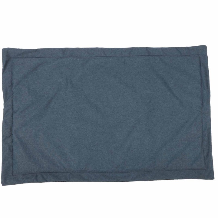 Culcus pentru animale Enforose, saltea impermeabila, antiderapanta, pentru caini si pisici, 100x70cm, albastru inchis