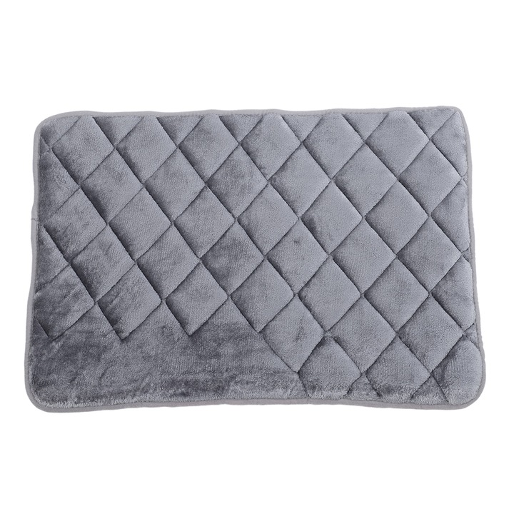 Culcus pentru animale Enforose, saltea confortabila, respirabila, antiderapanta, 60x90cm