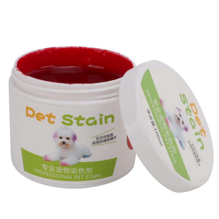 Ideiglenes festék kutyaszőrre, Peysaitr, Flamboyant Red, 100ml