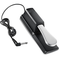 Pedal de sustinere universala Wacorresi, cu comutator de polaritate, cablu de 1.6m, design antiderapant