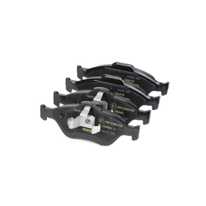 Комплект спирачно феродо, дискови спирачки TEXTAR 2360406