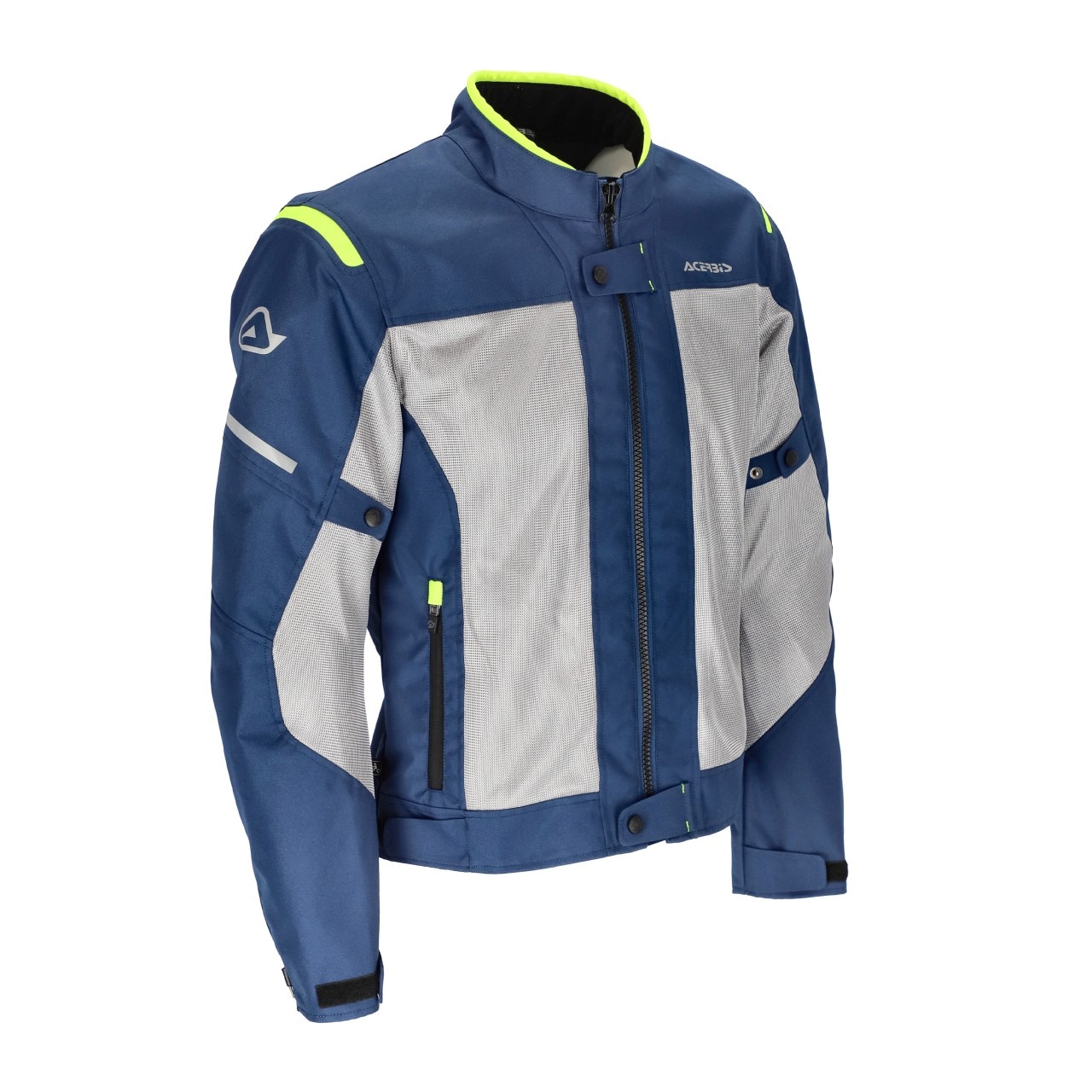 Geaca moto, Acerbis, Ramsey My Vented 2.0, XXL Albastru Galben