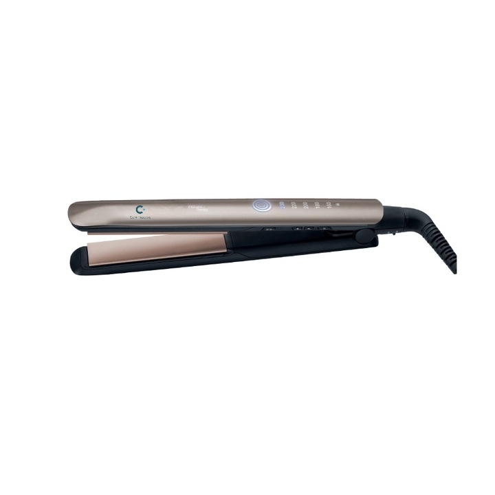Carrlinechoo Преса за коса Keratin Therapy Pro S8590, 230 градуса, златиста