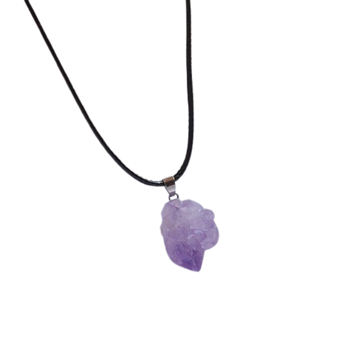 Pandantive din ametist natural, 2mm, pentru bijuterii, mov