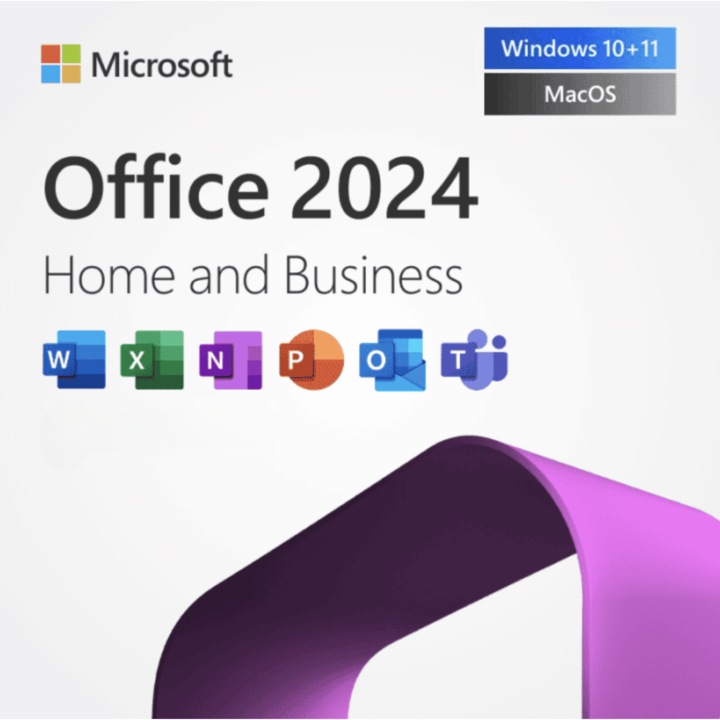 Microsoft Office 2024 Home and Business - Licenta Perpetua PC sau MAC