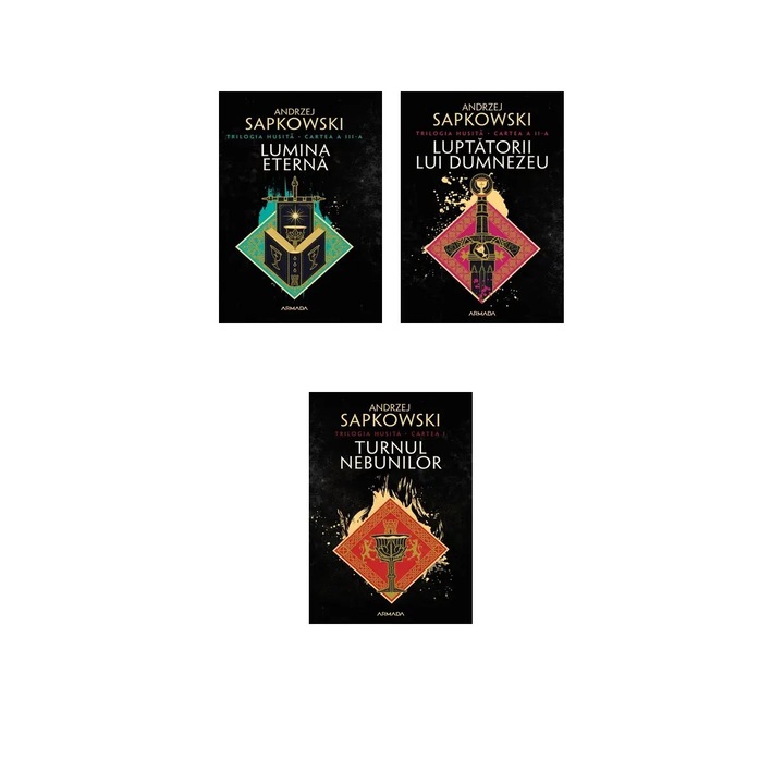 Pachet seria Trilogia Husita - Andrzej Sapkowski