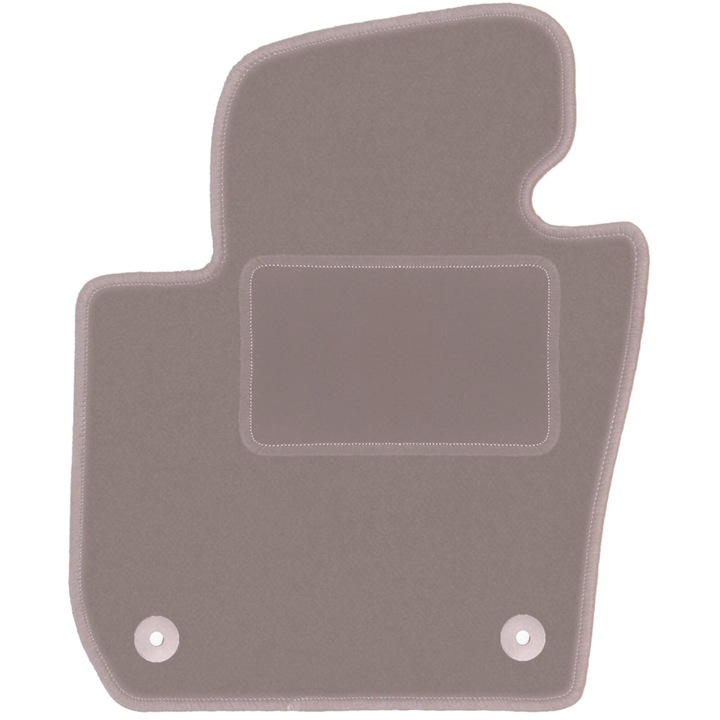Covoras velur sofer, 1 bucati, presuri auto, pentru: Skoda Superb II Long (2008-2015) berlina, break bej, Wielganizator