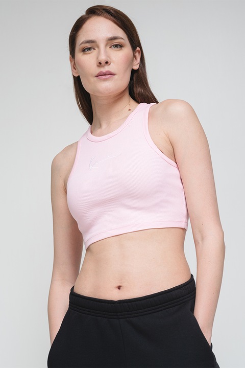 Karl Kani, Къс топ, Пастелнорозов/Бял