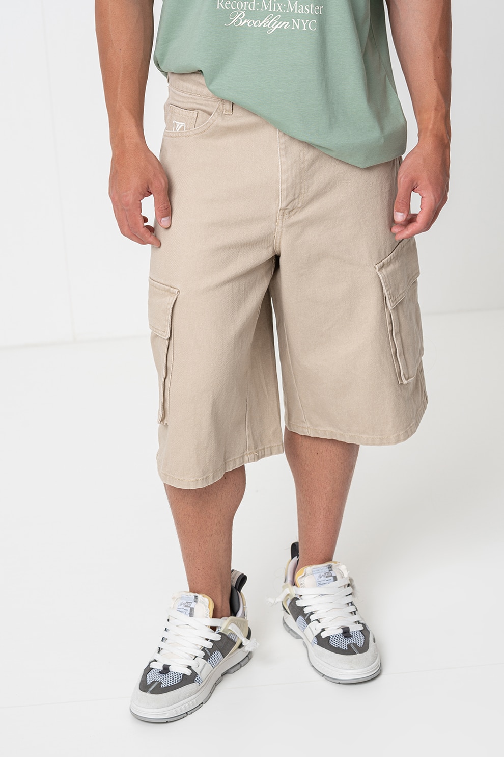 Karl Kani, Bermude cargo relaxed fit, Bej, S